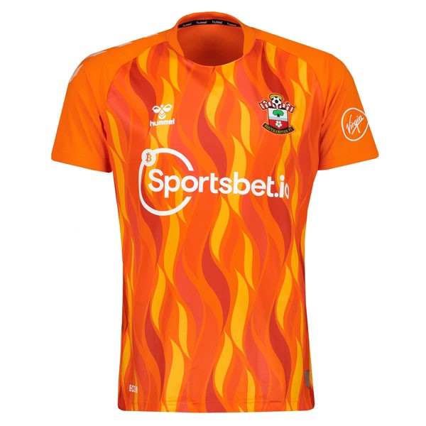 Tailandia Camiseta Southampton Portero 2021-22 Naranja